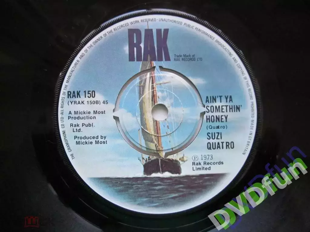 SUZI QUATRO-САN THE CAN -TO BIG 7'Single 45пятка 3