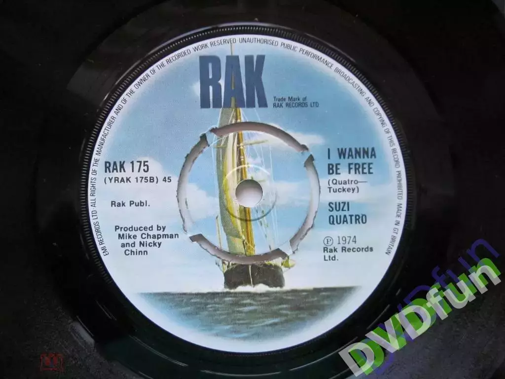 SUZI QUATRO-САN THE CAN -TO BIG 7'Single 45пятка 4