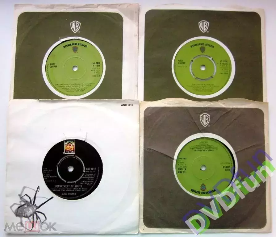 ALICE COOPER-WELCOME TO MY NIGHTMARE 7' Single 45пятка