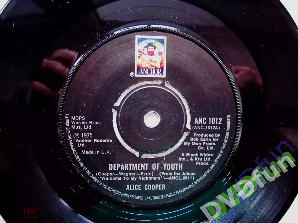 ALICE COOPER-WELCOME TO MY NIGHTMARE 7' Single 45пятка 4