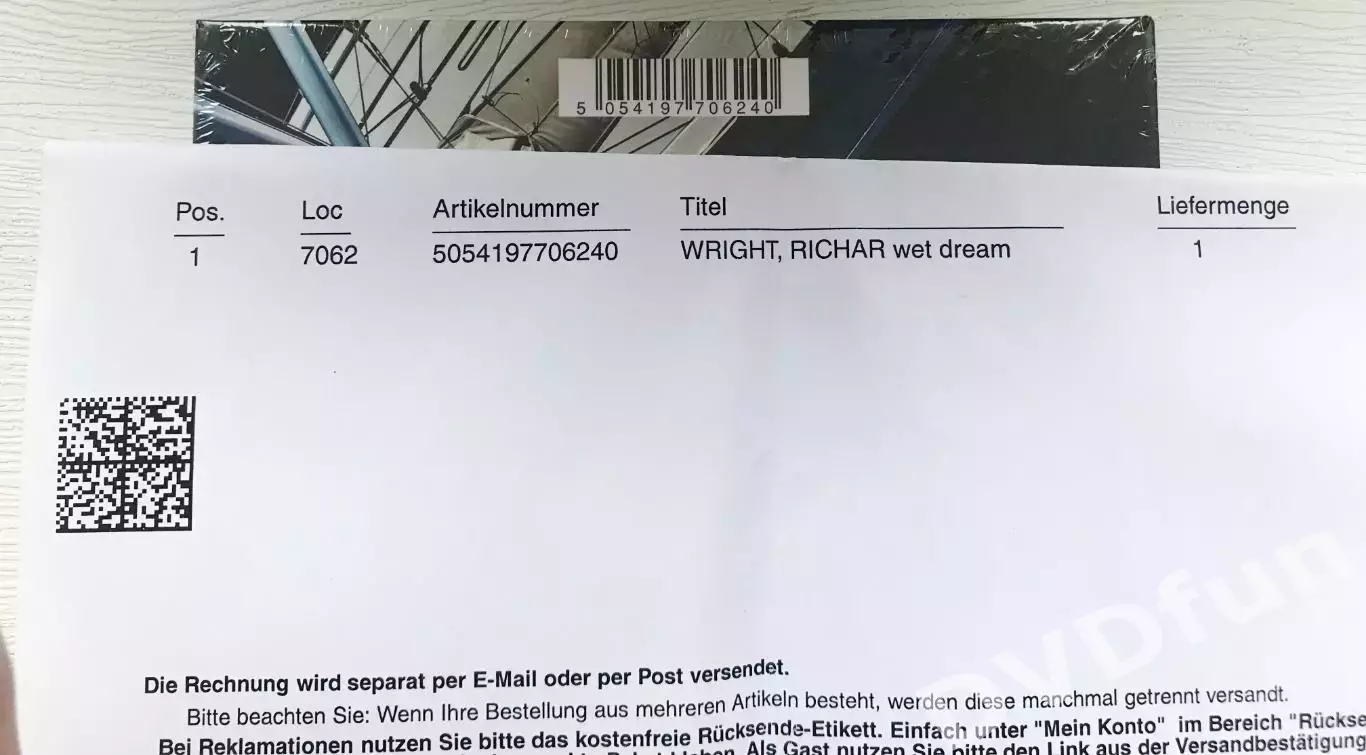 PINK FLOYD RICHARD WRIGHT WET DREAM REMIXED BLU-RAY AUDIO 2023 STEVEN WILSON 4