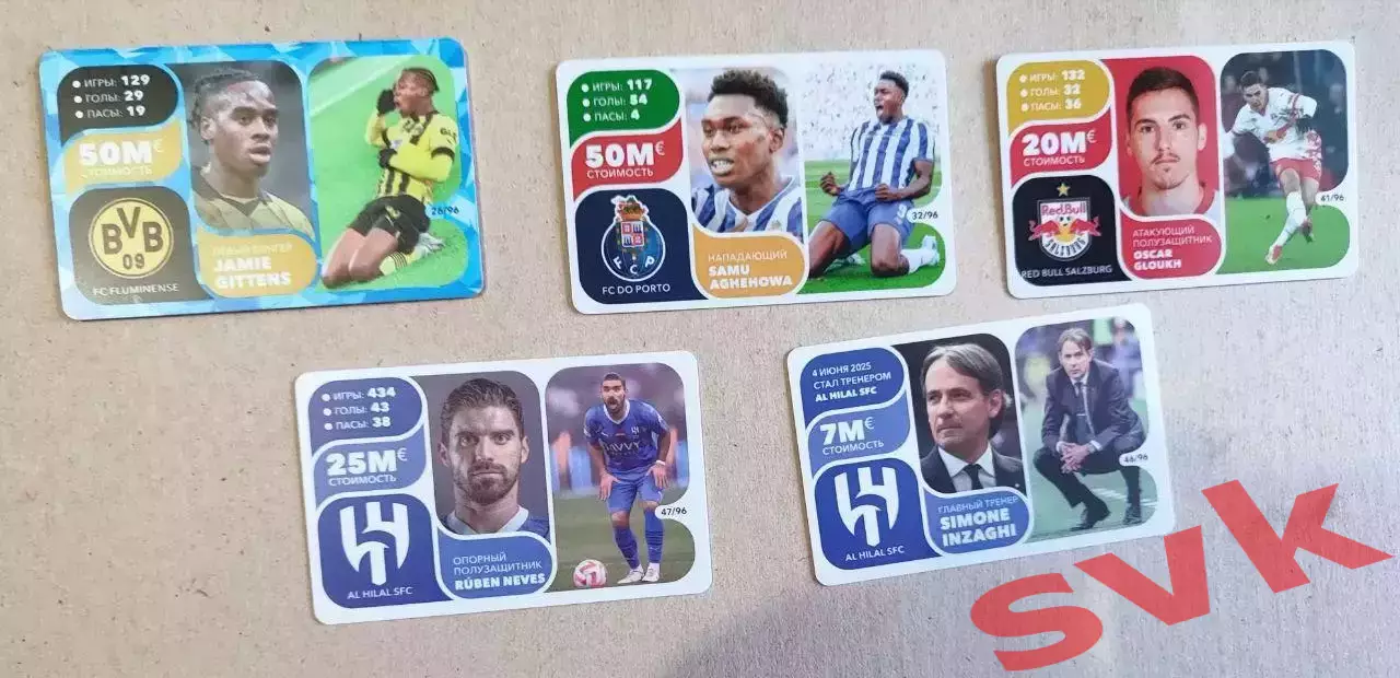 Футбольные карточки draxsus (Лига Чемпионов 2024/2025 ФИНАЛ) драксус 2