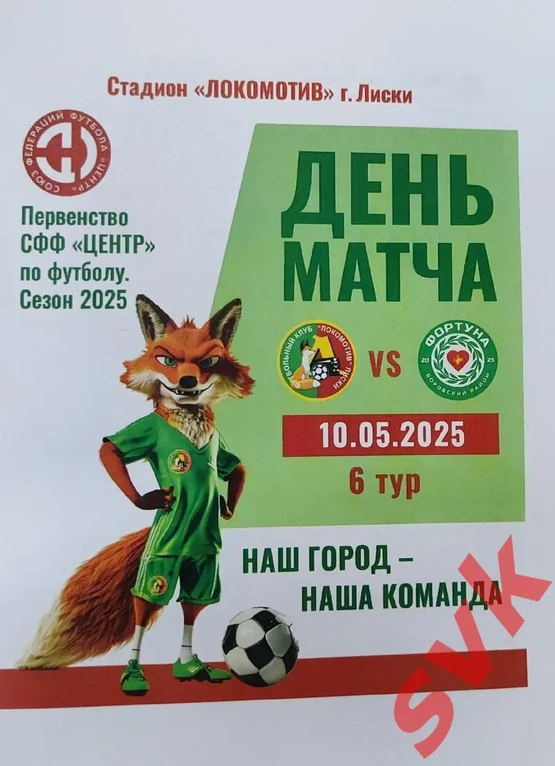 Локомотив Лиски - Фортуна Боровск (Боровский район) 10.05.2025 (СФФ ЦЕНТР)