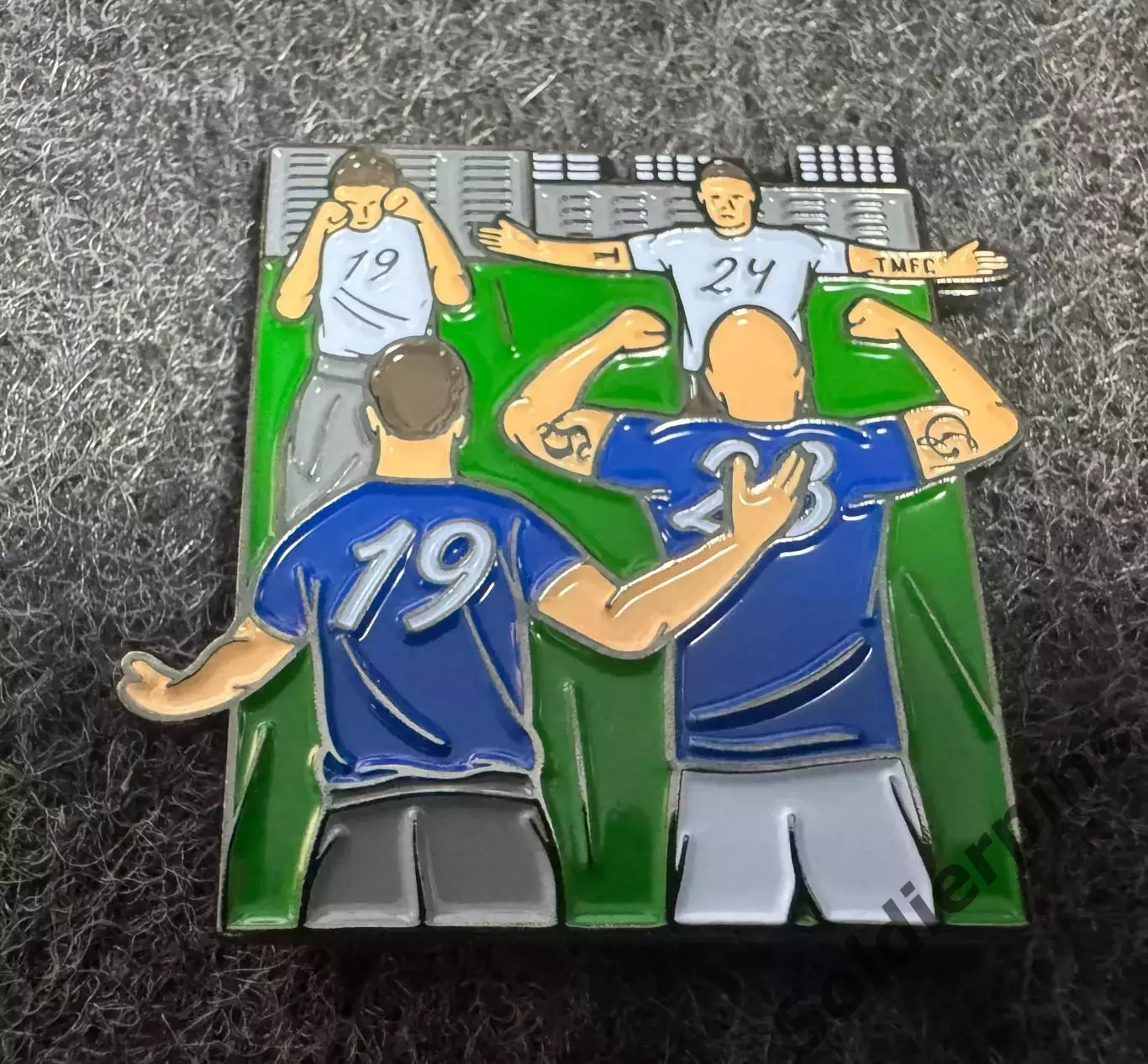 Значок Динамо - Торпедо. Встреча старых друзей.