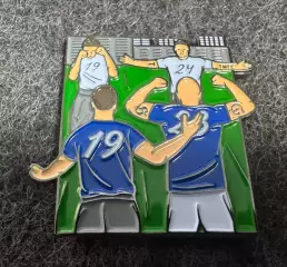 Значок Динамо - Торпедо. Встреча старых друзей.