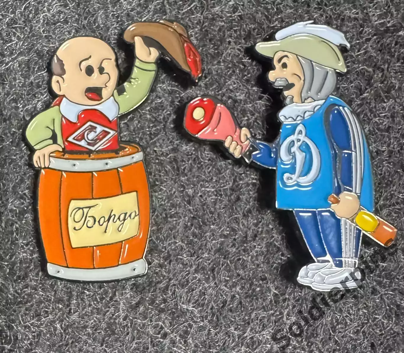 Серия «Мушкетеры и гвардейцы». Вторая пара знаков.