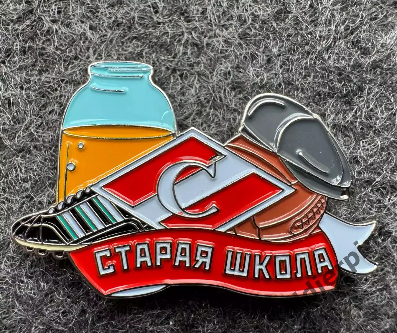 Значок «Спартак» Москва. Старая школа.