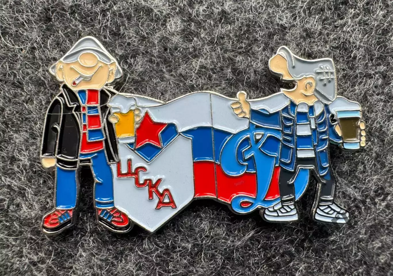 Значок ЦСКА - Динамо
