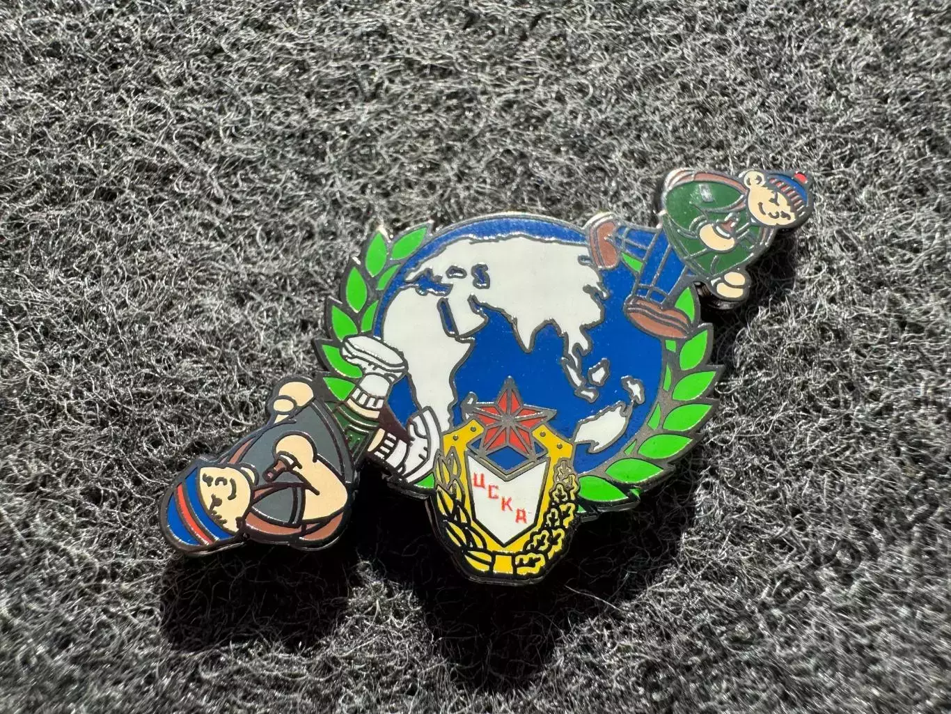 Серия Ультрас география. ЦСКА. Зелёный.