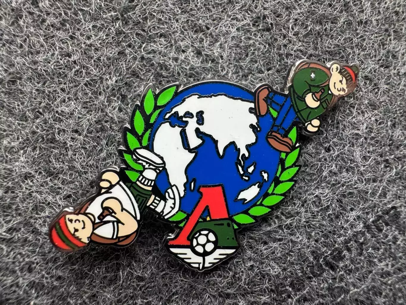 Серия Ультрас география. Локомотив Москва. Зелёный.