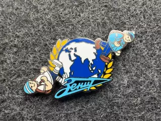 Серия Ультрас география. Зенит Санкт-Петербург. Жёлтый.