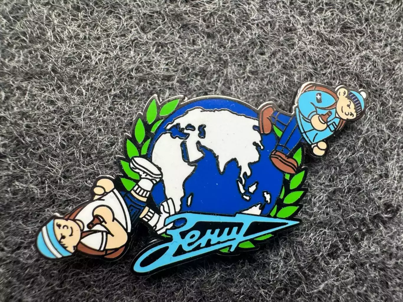 Серия Ультрас география. Зенит Санкт-Петербург. Зелёный.