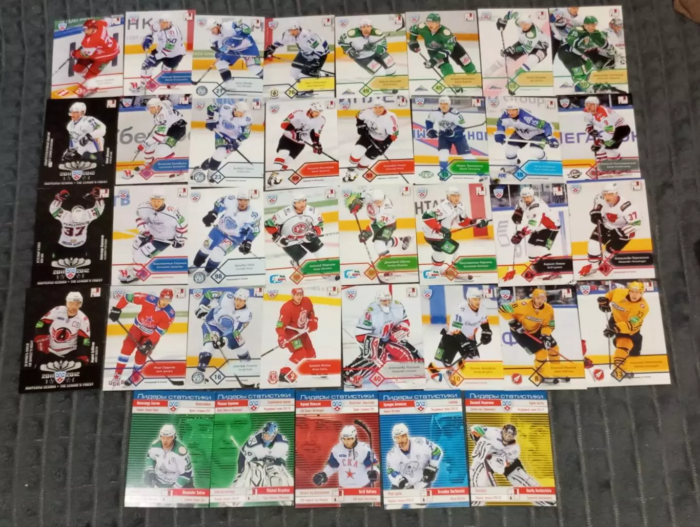 Хоккейные карточки КХЛ