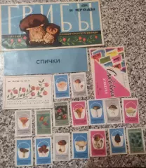 Набор спичечных этикеток СССР