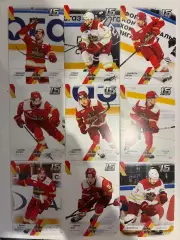 Базовый сет 22/23 Хк Куньлунь Ред-стар ( Броссо,Ип ,Локхарт и т.д)