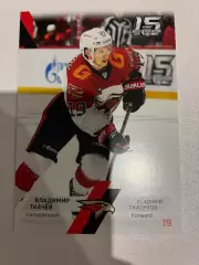 Хоккейная карточка Владимир Ткачев Э.