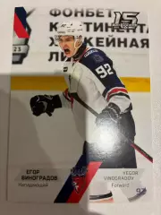 Хоккейная карточка Егор Виноградов