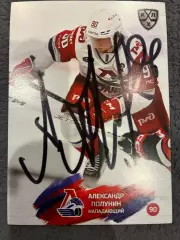 Автограф Александр Полунин