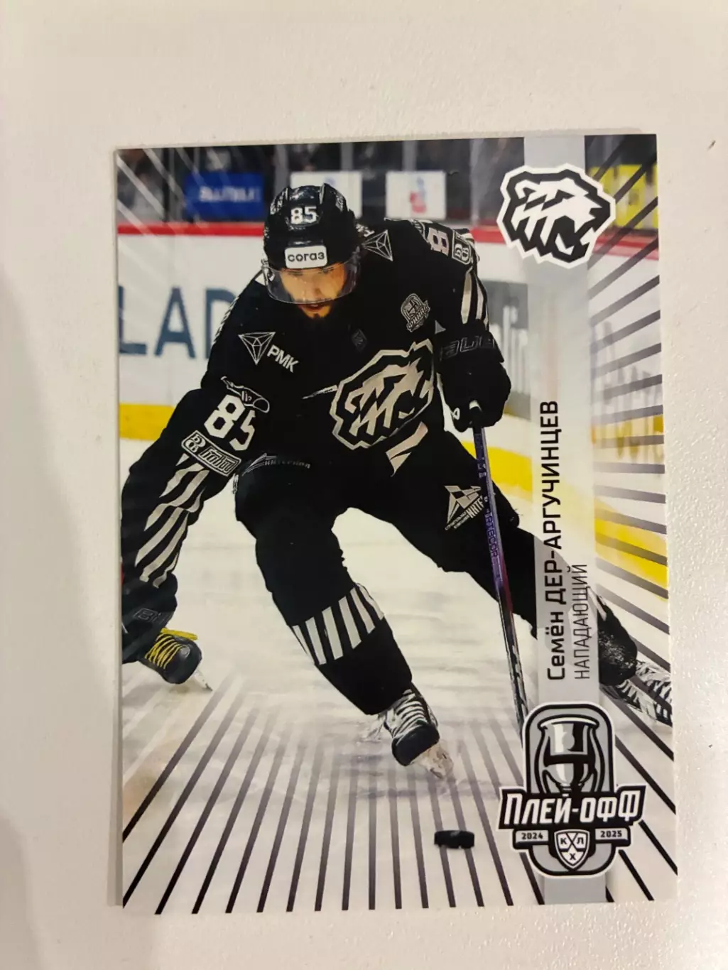 Хоккейная карточка Семен Дер-Аргучинцев