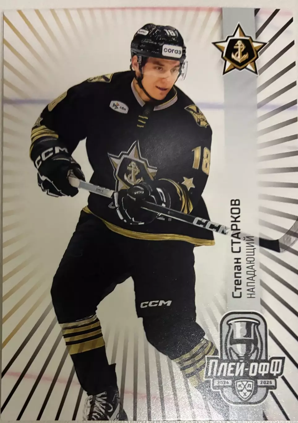 Хоккейная карточка Степан Старков