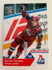 Хоккейная карточка Антон Ландер