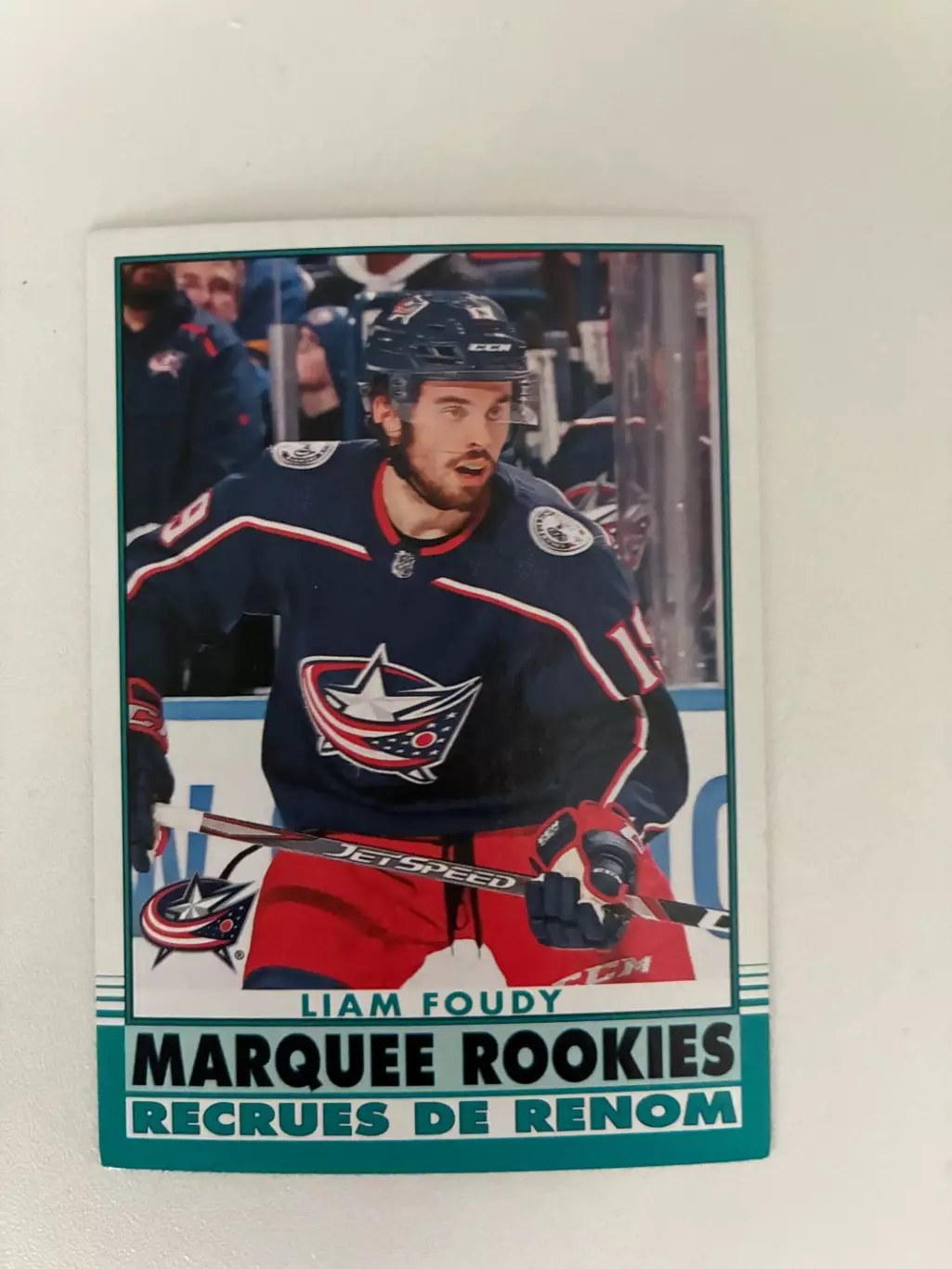 Хоккей. Liam Foudy