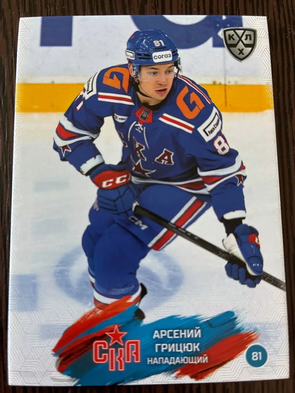 Хоккей. Арсений Грицюк
