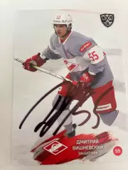 Хоккей. Автограф Дмитрий Вишневский