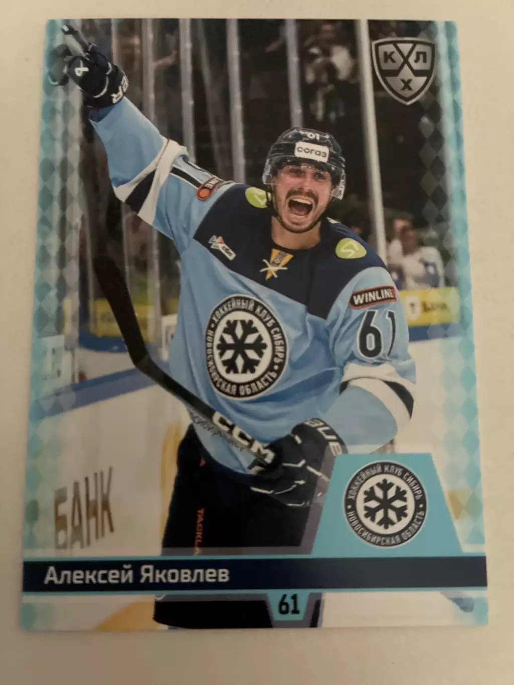 Хоккей. Алексей Яковлев
