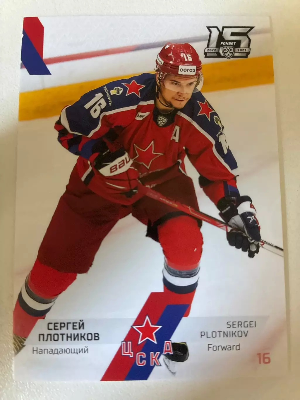 Хоккей. Сергей Плотников