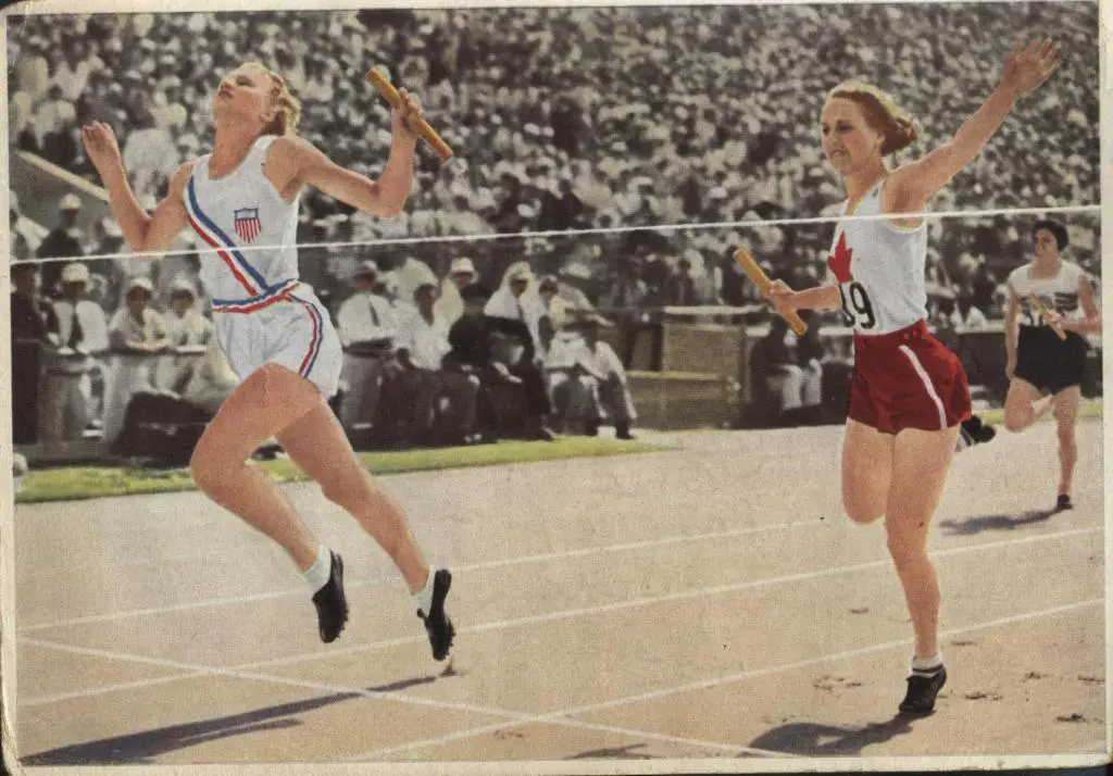 открытки из Германии Olympia 1932 # 74 (оригинал)