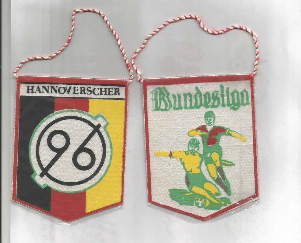 Hannoverscher _96 _(Bundesliga) _ (Germany) _вымпел _(размер 8 х 9 см)