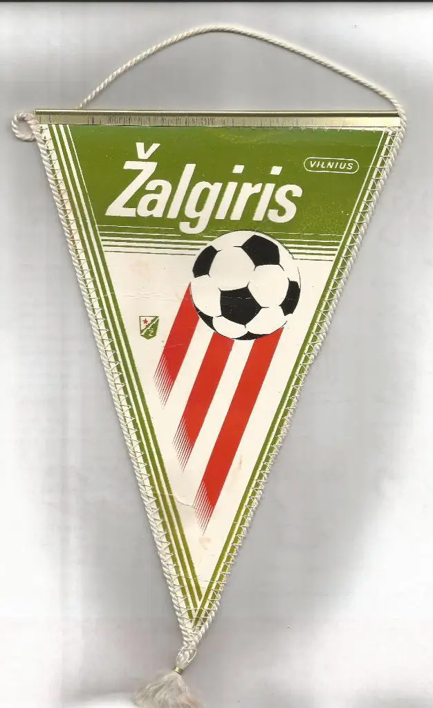 ZALGIRIS Vilnius _вымпел _(размер 15 х 23 см)
