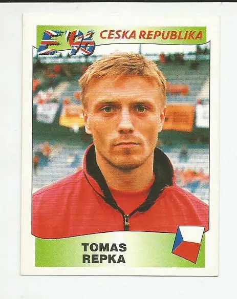 Евро 1996 Томаш Репка(Чешская Республика) №220