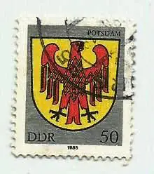 марка. почта DDR. 1985 _Potsdam . гашеная -8