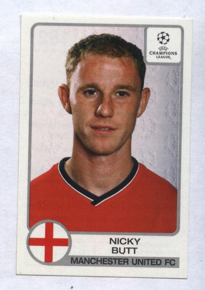 Nicky Butt (Mancester United) _(Champions League 2001-02) stickers _Panini