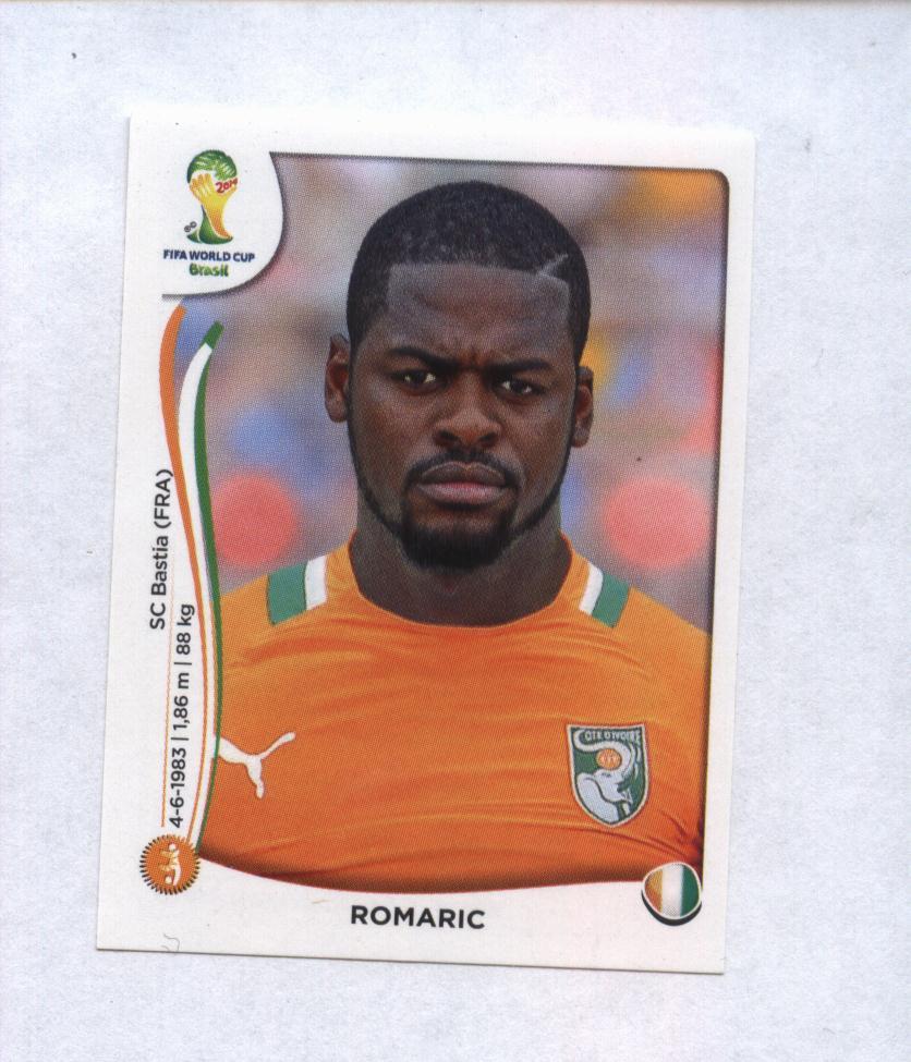 Romaric (Kot_de_Ivuar) _(FIFA_World_cup _2014) stickers-Panini