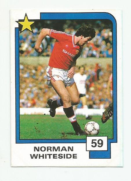 Nornan Whiteside(Manchester United) # 59