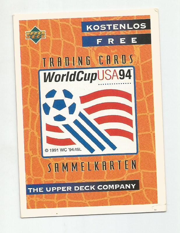 Logo - World cup USA 1994 _(Upper deck) _cards