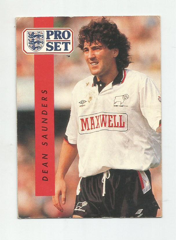 Dean Saunders (Derby County _England) (pro set) #71 cards