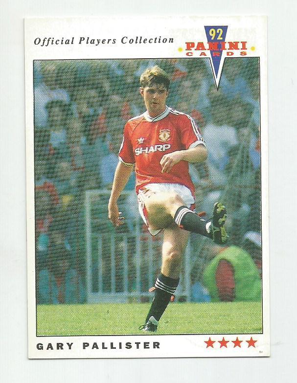 Gary Pallister (Manchester United _England) (Panini_cards-92) # 135