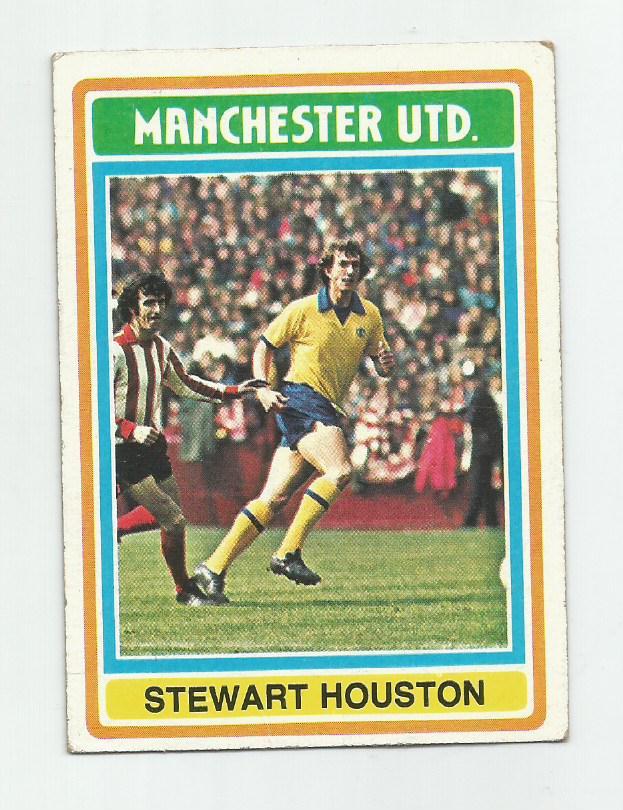 Stewart _Houston (Manchester United _England) (cards) 1975-76 # 109