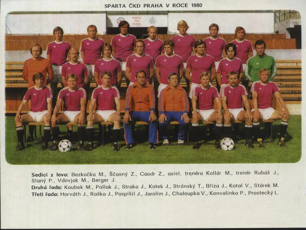 Sparta Praha (CSSR) _1980