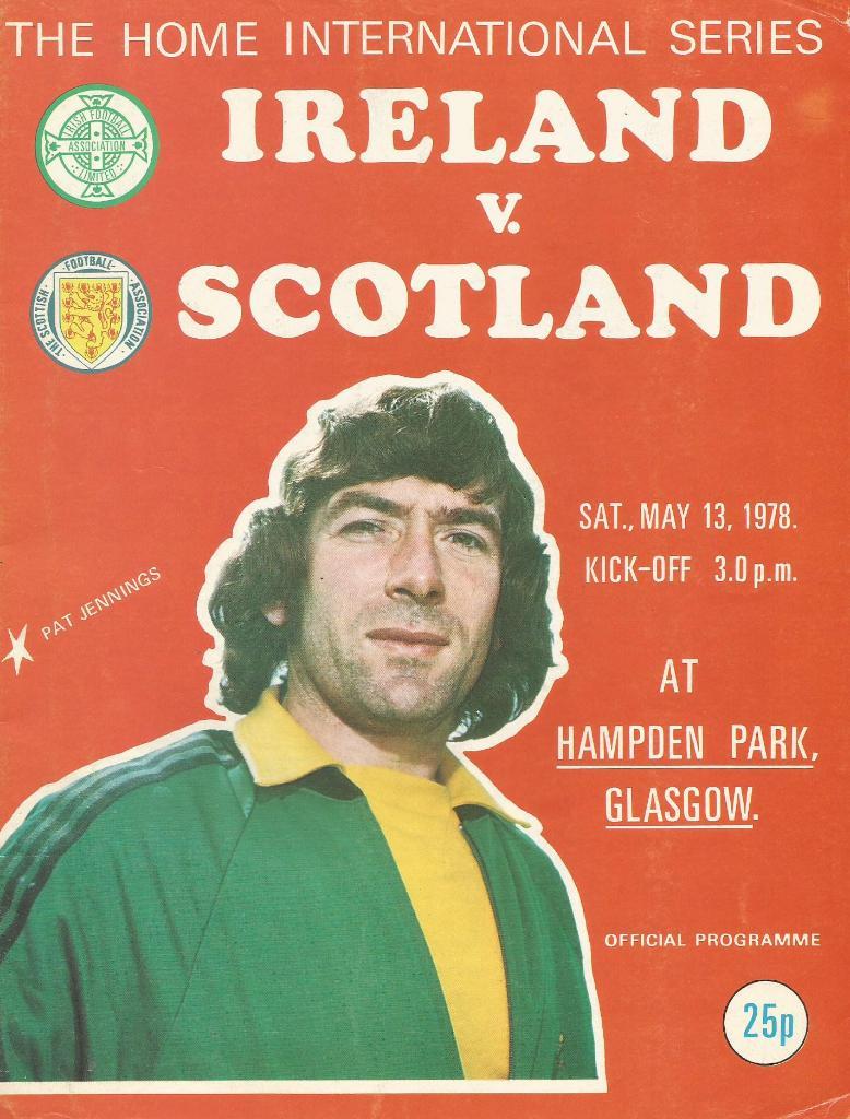 Ireland v Scotland_13.05. 1978_(программа)
