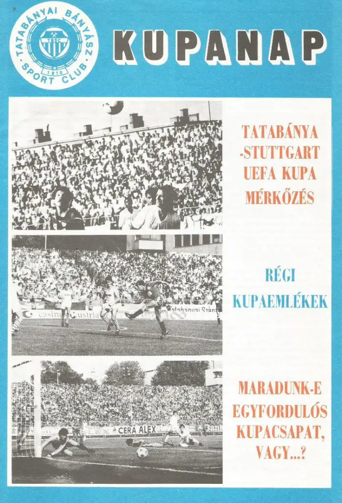 Tatabanyai Banyasz v Stuttgart_05.10.1988_UEFA cup