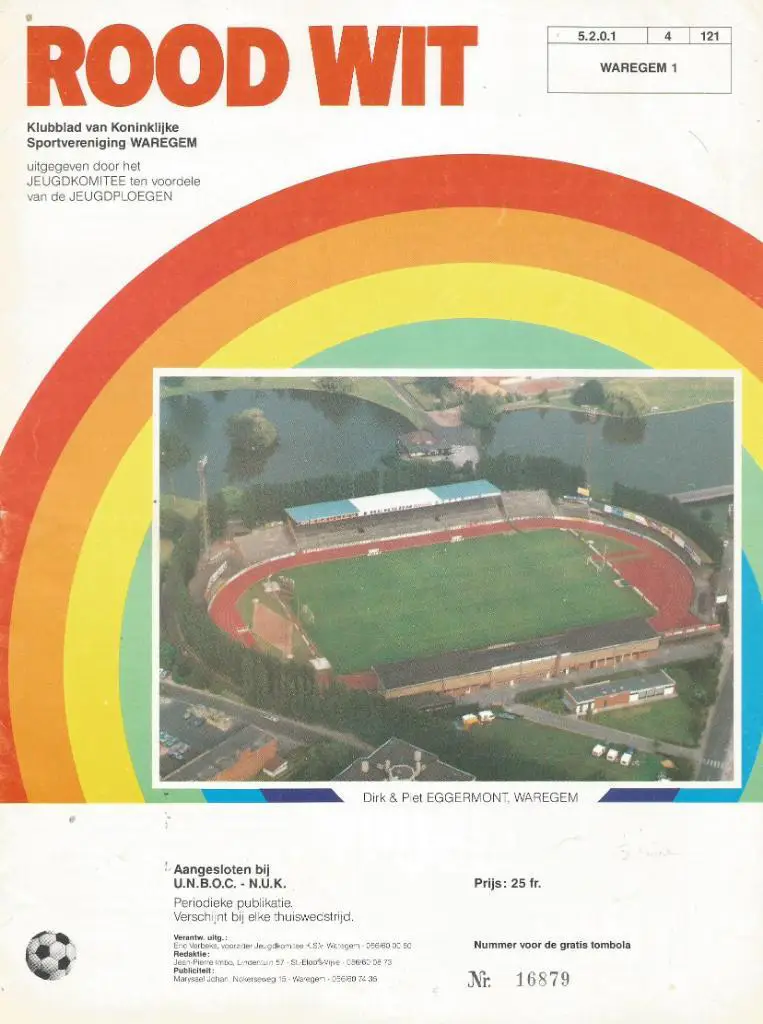 KVS WAREGEN v 1.FC COLOGNE (Кельн)_16.04. 1986 _UEFA cup