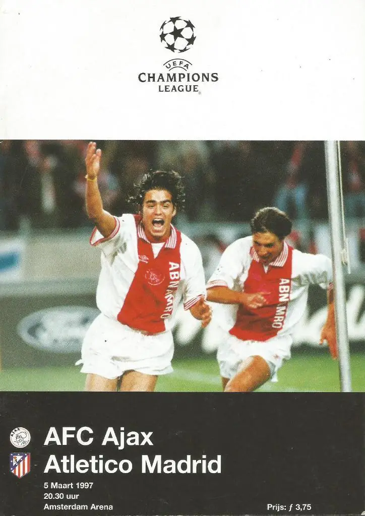 Ajax Amsterdam v Atletico Madrid_05.03. 1997 _Ch.L. (official)