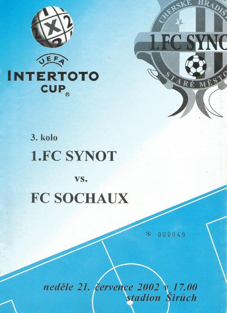 Synot, Czech Rep. v Sochaux France_2002_intertoto