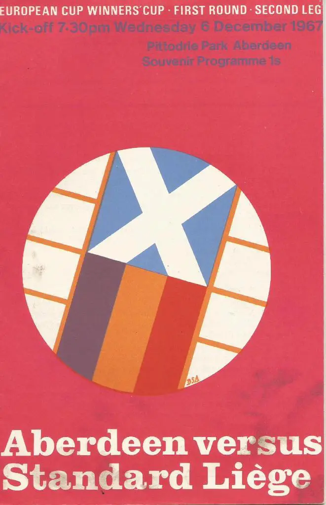 Aberdeen_Scotland v Standart Liege, Belgium_06.12. 1967_ECWC