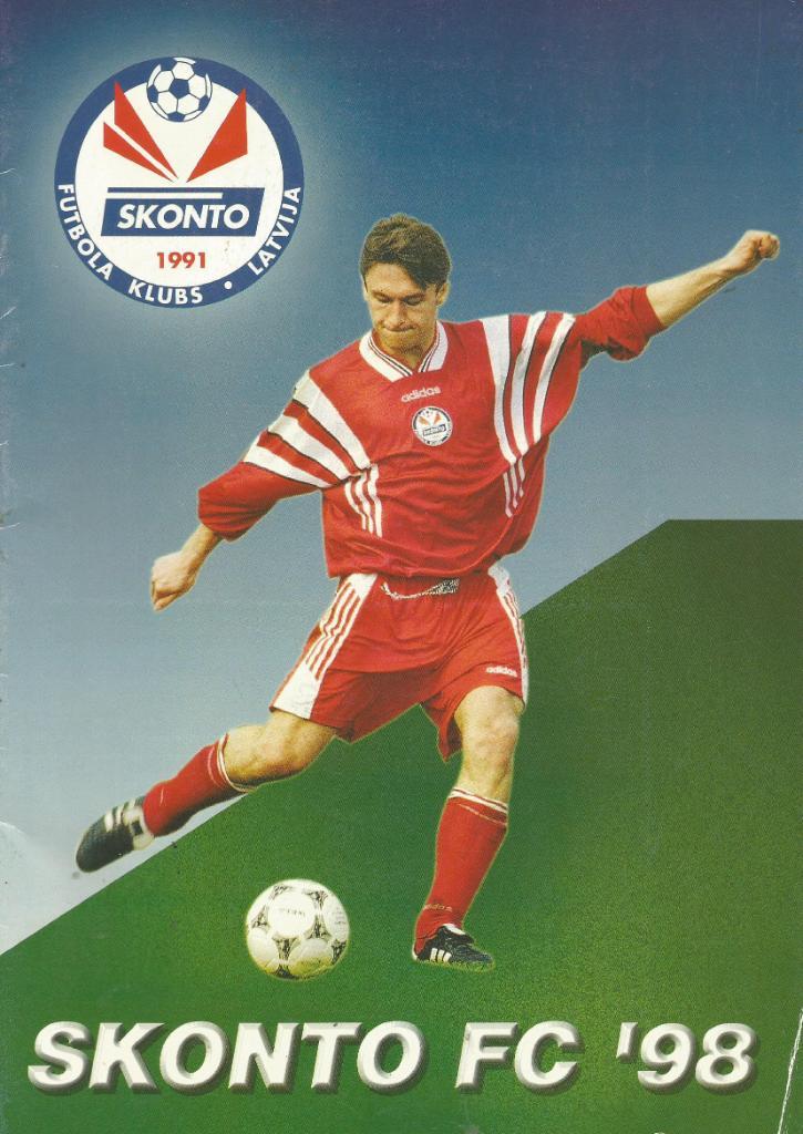 Ежегодник - Skonto FC_Riga, Latvija - 1998